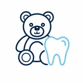 Ilustración de odontopediatría – atención dental para niños en Naucalpan