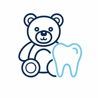 Ilustración de odontopediatría – atención dental para niños en Naucalpan
